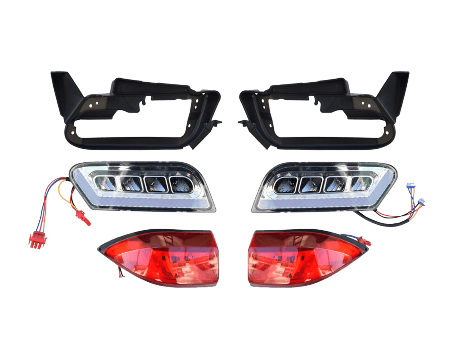 LION01 – SGC LED Light Kit for Club Car Onward only – 12 Volt (Lights Only)