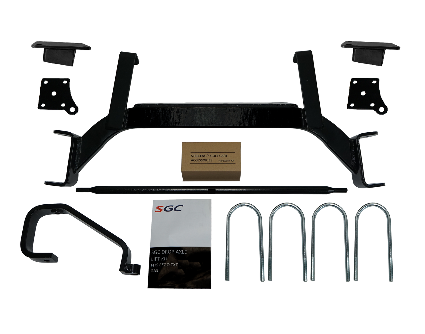 LKTX13 - Lift Kit -6 inch Drop Axle EZGO TXT SGC (2008.5-up) Gas