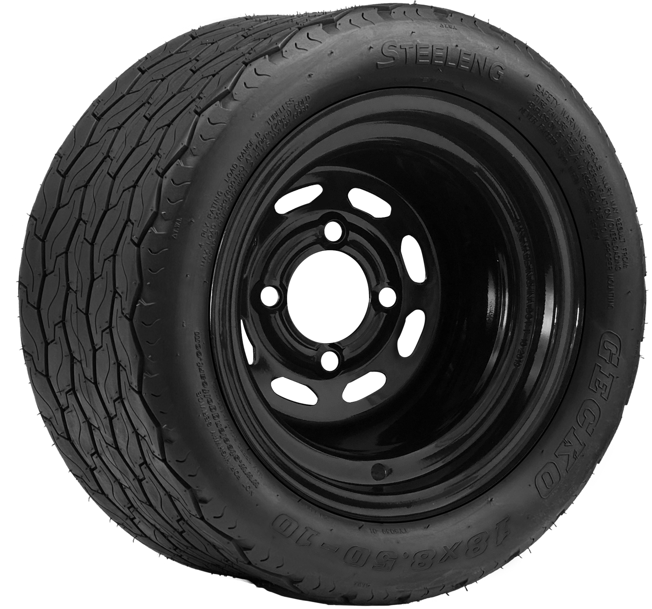 TR1001-SW1001 - 10 inch Steel Blk