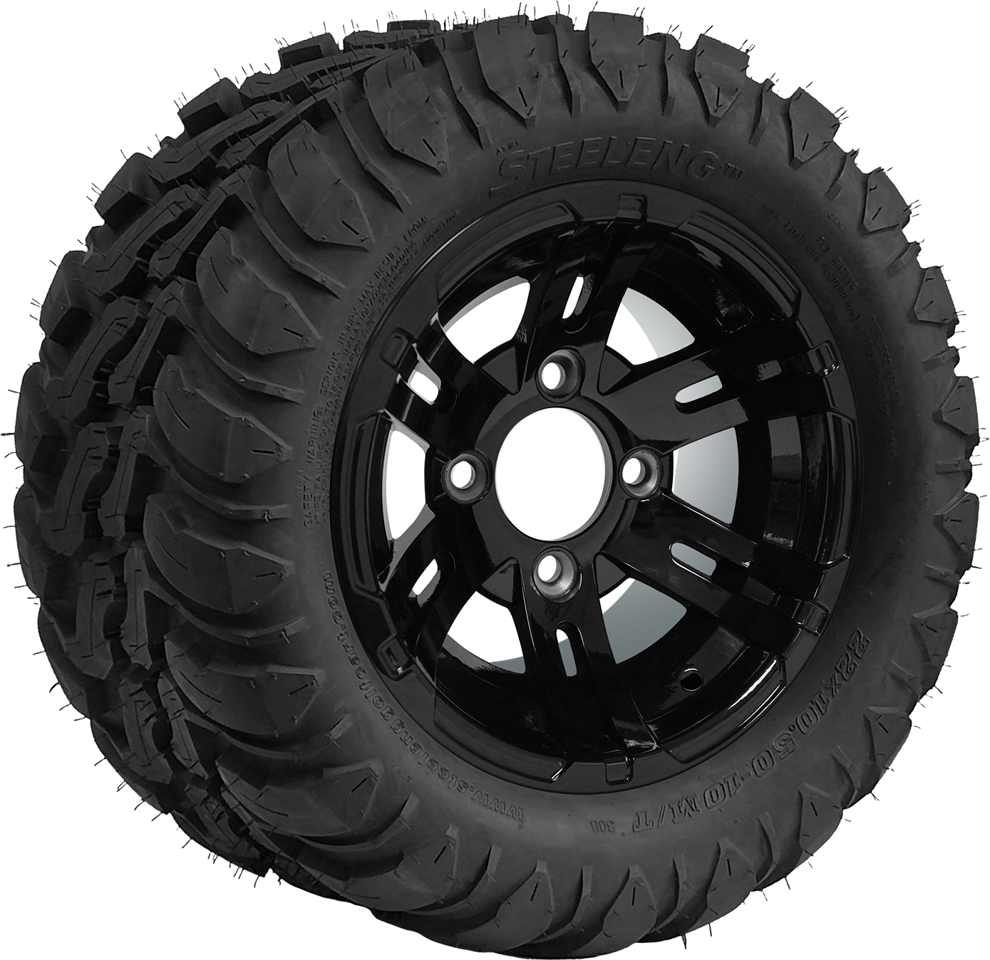 TR1003-WH1001 - 10 inch Bulldog Blk