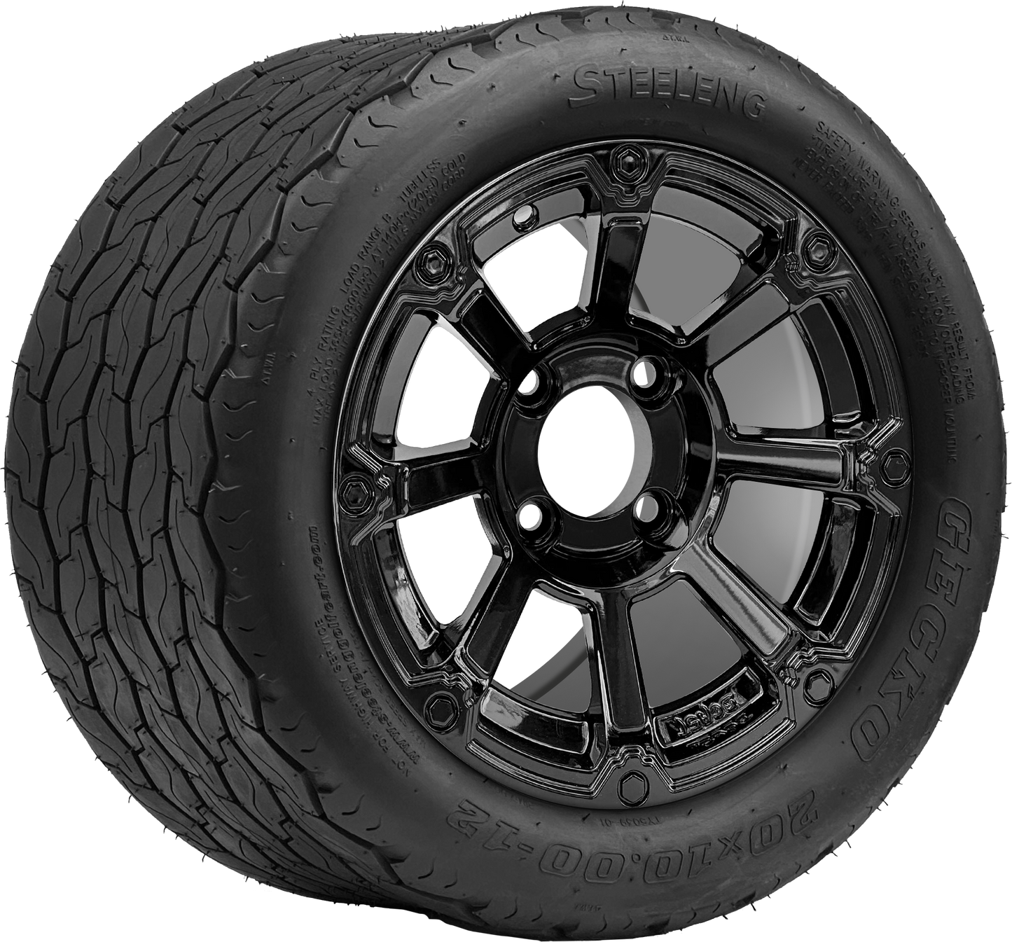 TR1201-WH1261 - 12 inch (BEAST) Cyclops Blk