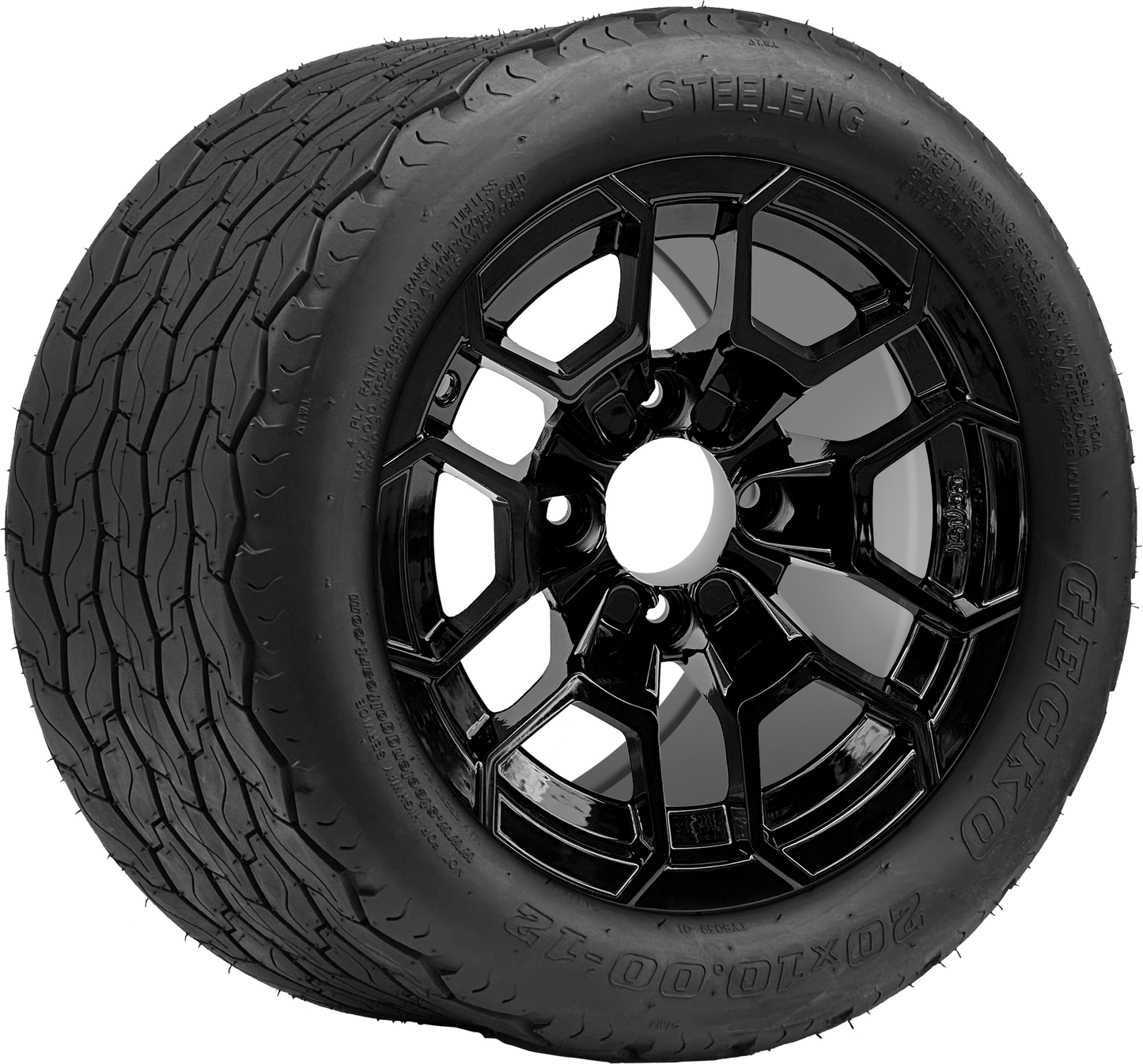 TR1201-WH1272 - 12 inch (BEAST)Talon Blk