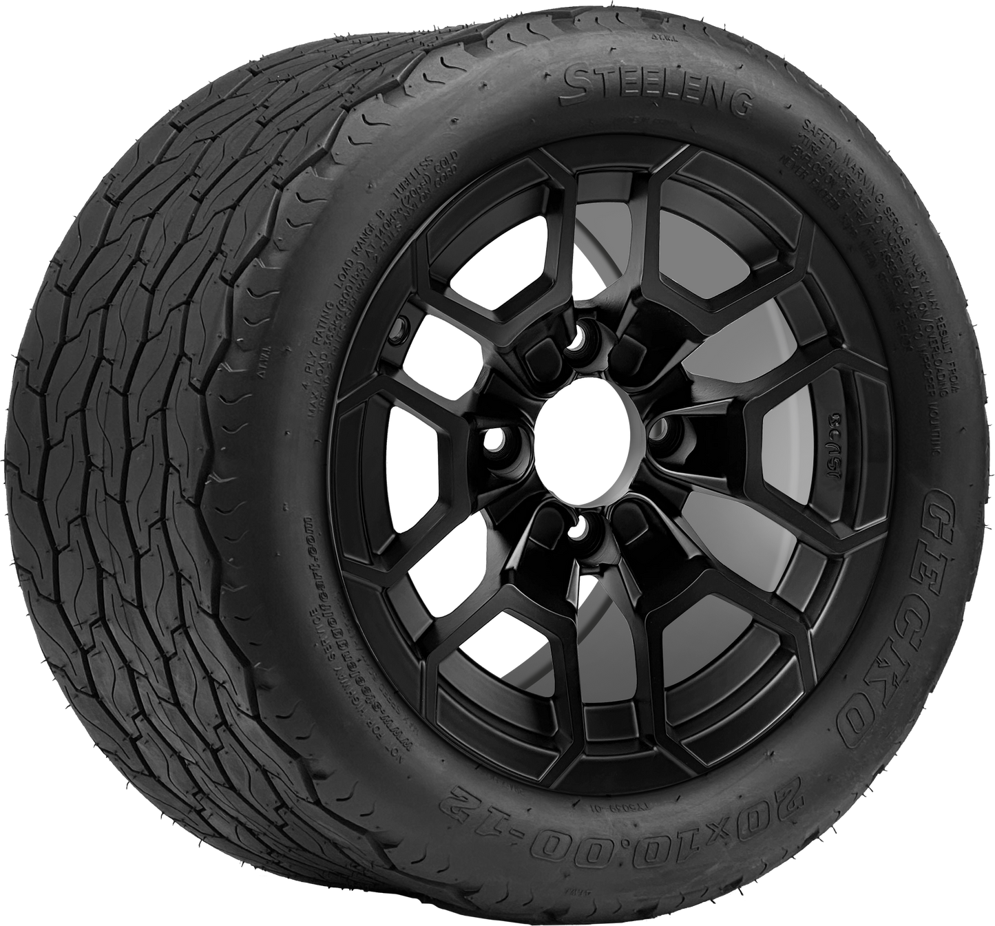 TR1201-WH1273 - 12 inch (BEAST) Talon Matte Blk