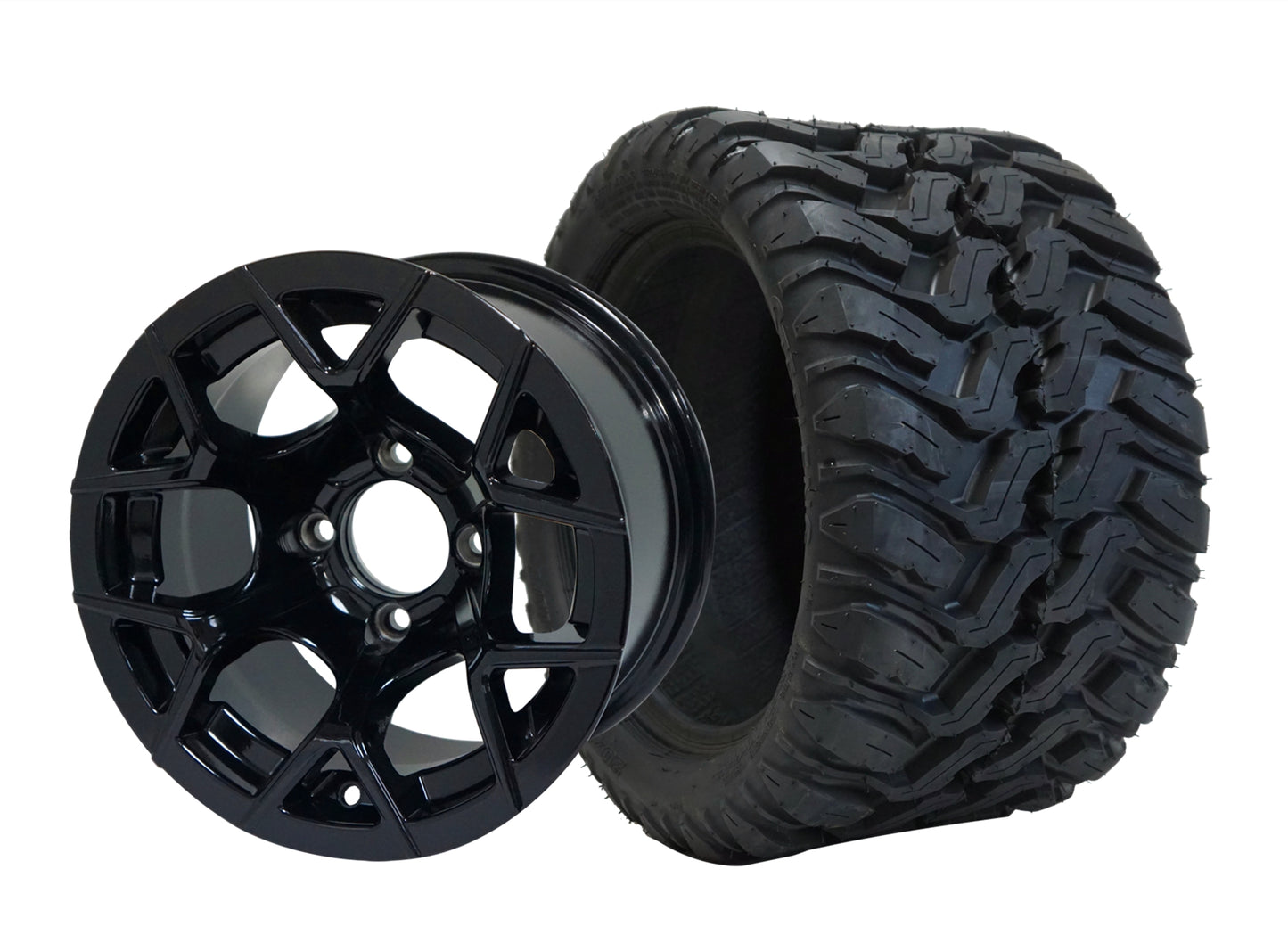 TR1202-WH1227 - 12 inch Rally Blk