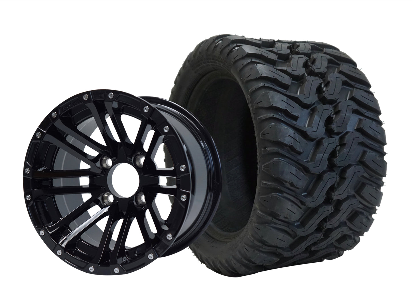 TR1202-WH1255 - 12 inch Lancer Blk