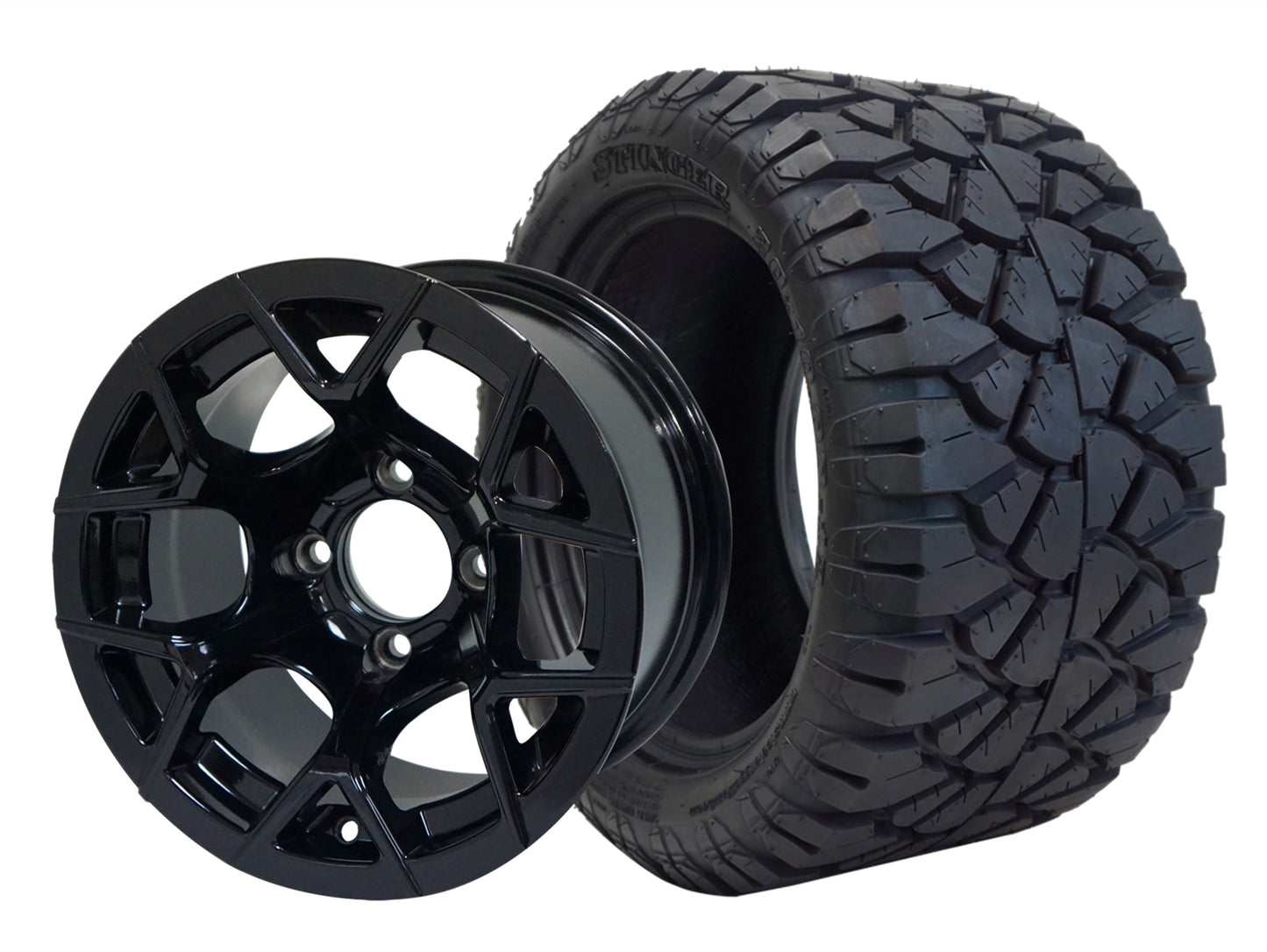 TR1203-WH1227 - 12 inch Rally Blk