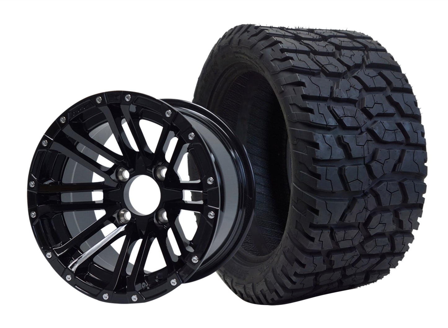 TR1401-WH1425 - 14 inch Lancer Blk