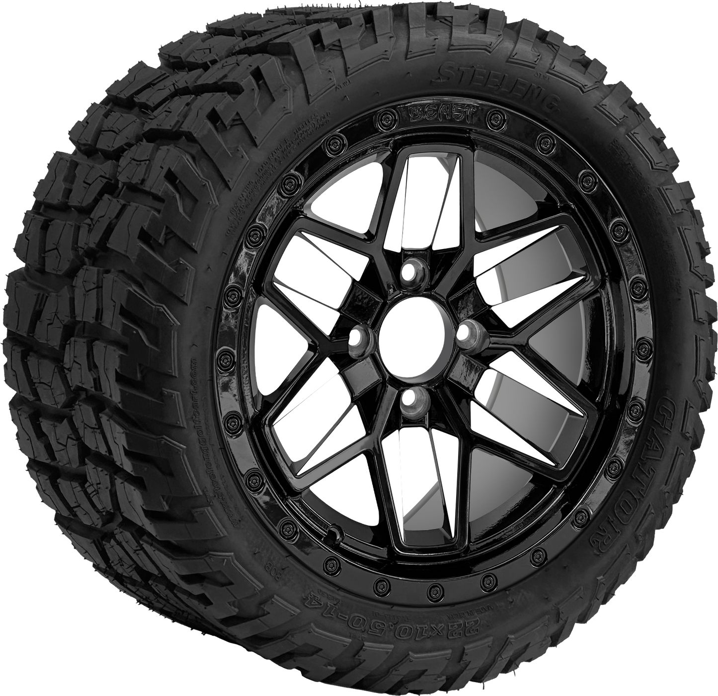 TR1401-WH1431 - 14 inch (BEAST) Widow White