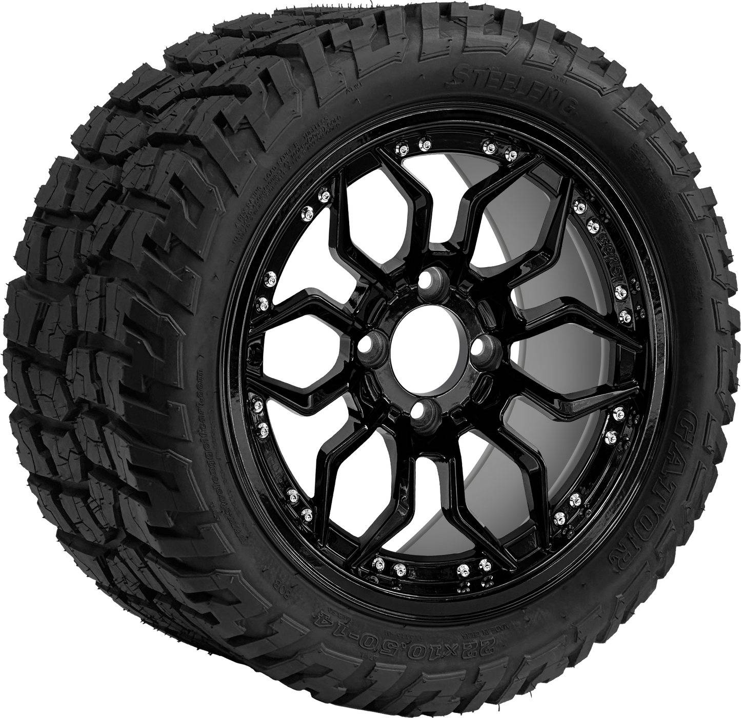 TR1401-WH1444 - 14 inch (BEAST) Scorpion Blk