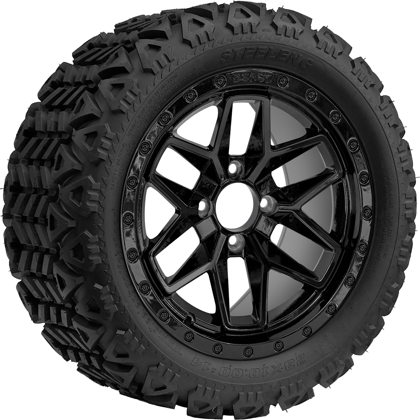 TR1403-WH1430 Widow Blk