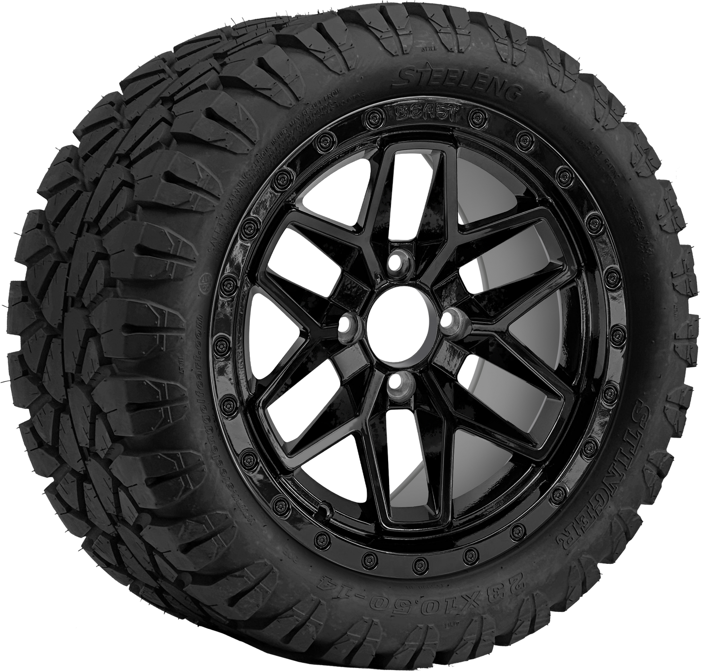 TR1405-WH1430 Widow Blk