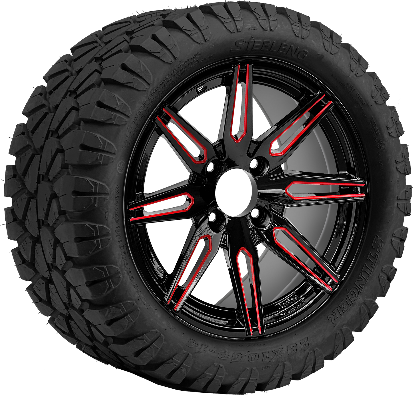TR1405-WH1439 Lynx Red-Blk