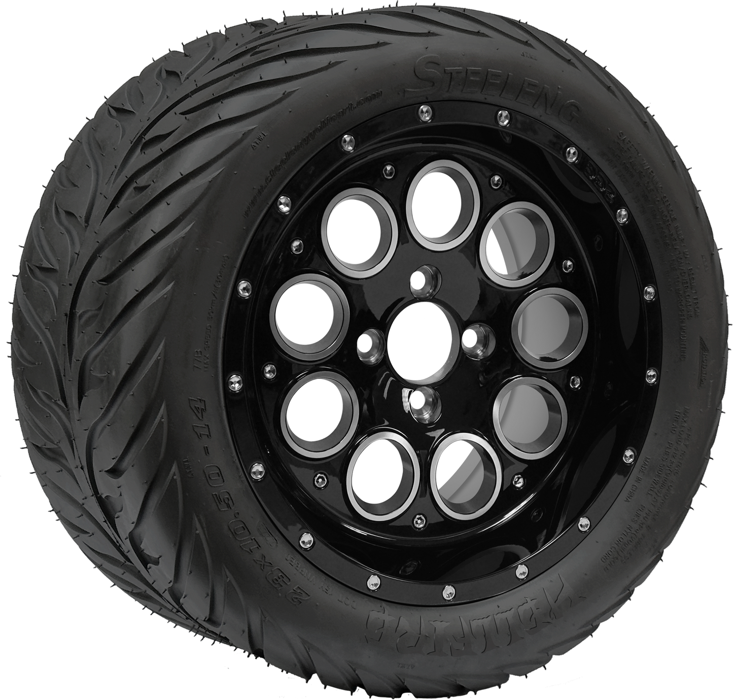 TR1406-WH1404 - 14 inch Pioneer Blk