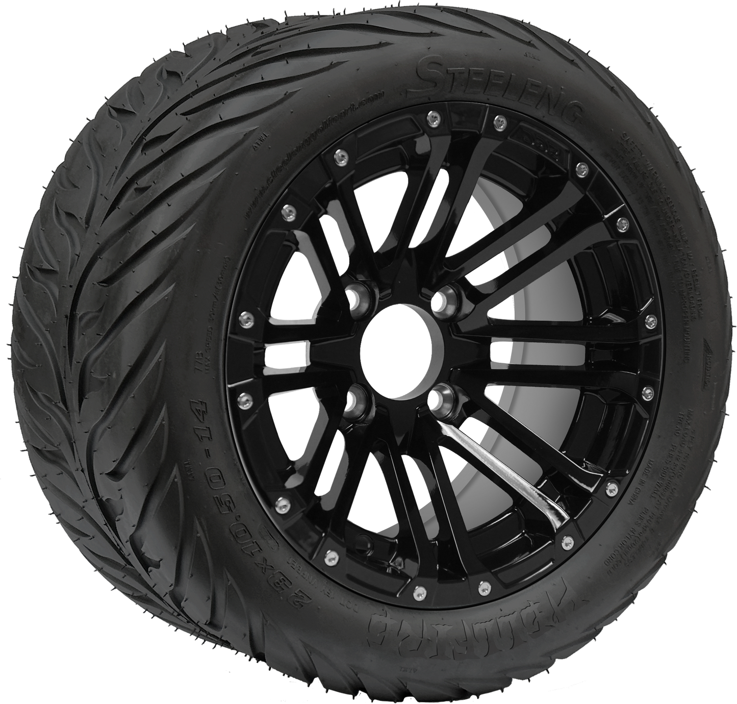 TR1406-WH1425 - 14 inch Lancer Blk