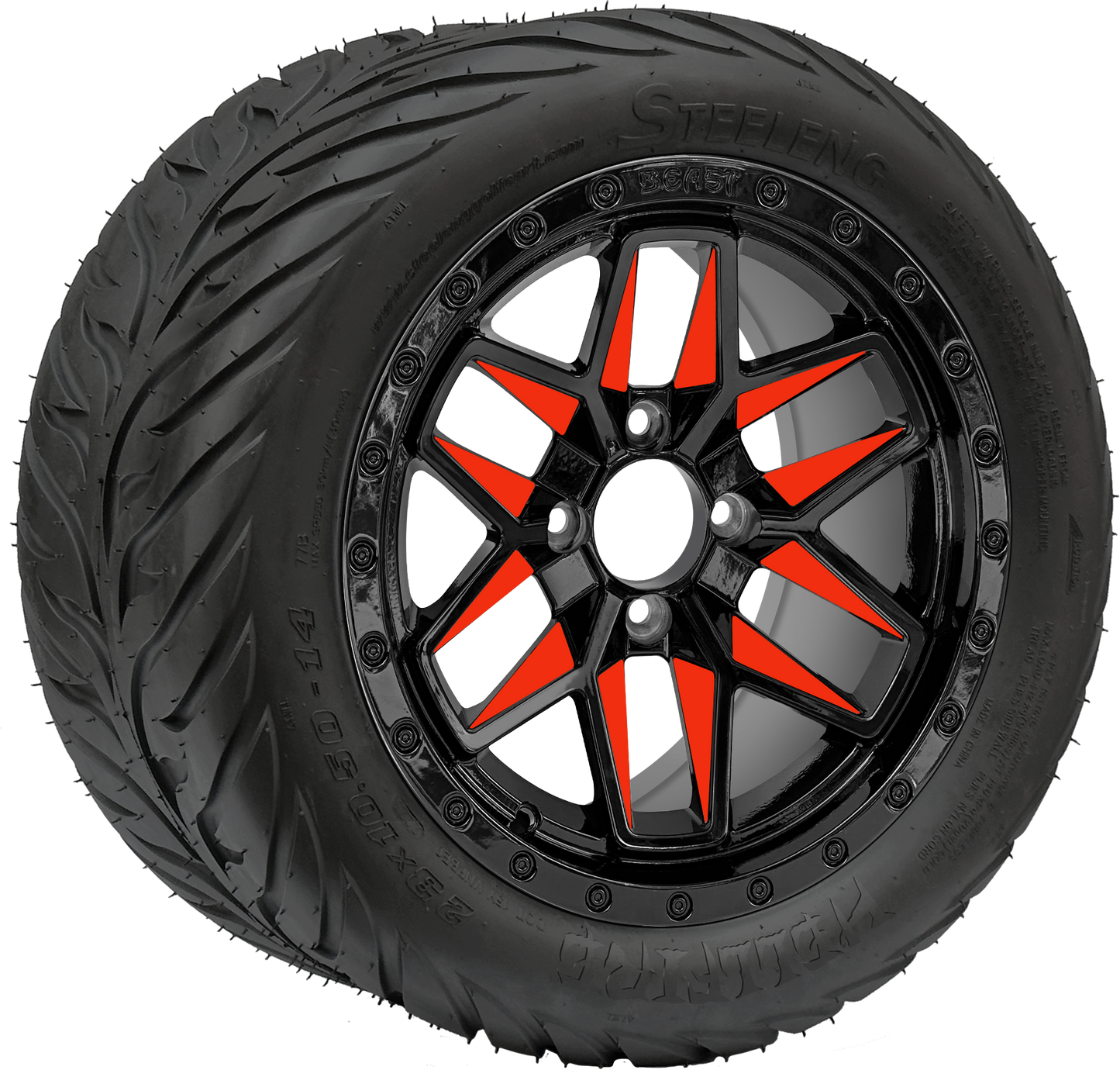 TR1406-WH1434 - 14 inch (BEAST) Widow Orange