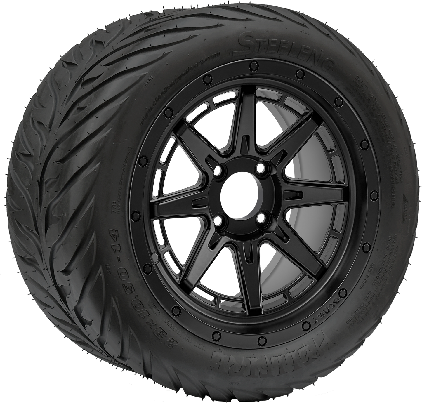 TR1406-WH1448 - 14 inch (BEAST) Wolverine Matte Blk
