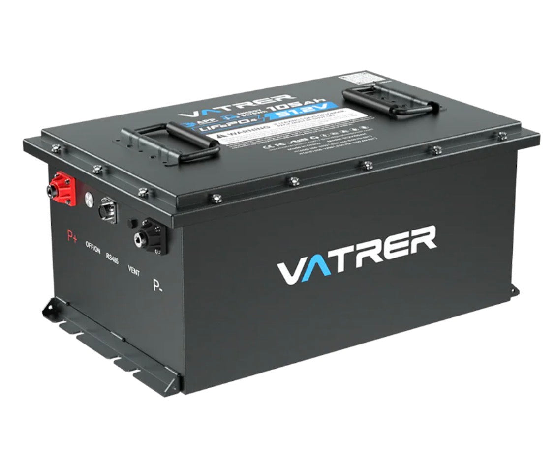 Vatrer 48V 100Ah Lithium Golf Cart Battery 200A BMS (Installation avail for $300) OR (Local pick up or Delivery)