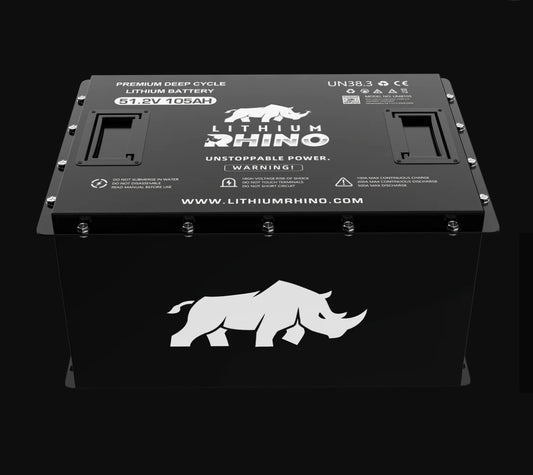 Rhino 48v 105 AH Lithium Battery 8 Year Warranty (Installation available for $250) OR (Local Pick Up Only)