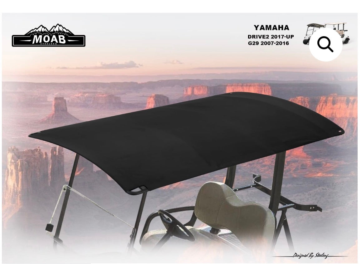 RFYM01 – MOAB Canvas Roof 98” for Yamaha G29 (Drive) (2007-2016) / Drive 2 (2017-up) Canopy