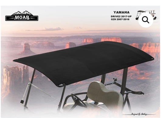 RFYM01 – MOAB Canvas Roof 98” for Yamaha G29 (Drive) (2007-2016) / Drive 2 (2017-up) Canopy