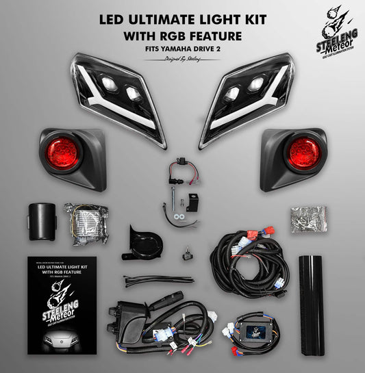 LIYM09 – STEELENG Meteor LED ULTIMATE Light Kit for Yamaha Drive 2 (12 Volt)