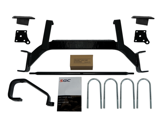 LKTX13 - Lift Kit -6 inch Drop Axle EZGO TXT SGC (2008.5-up) Gas
