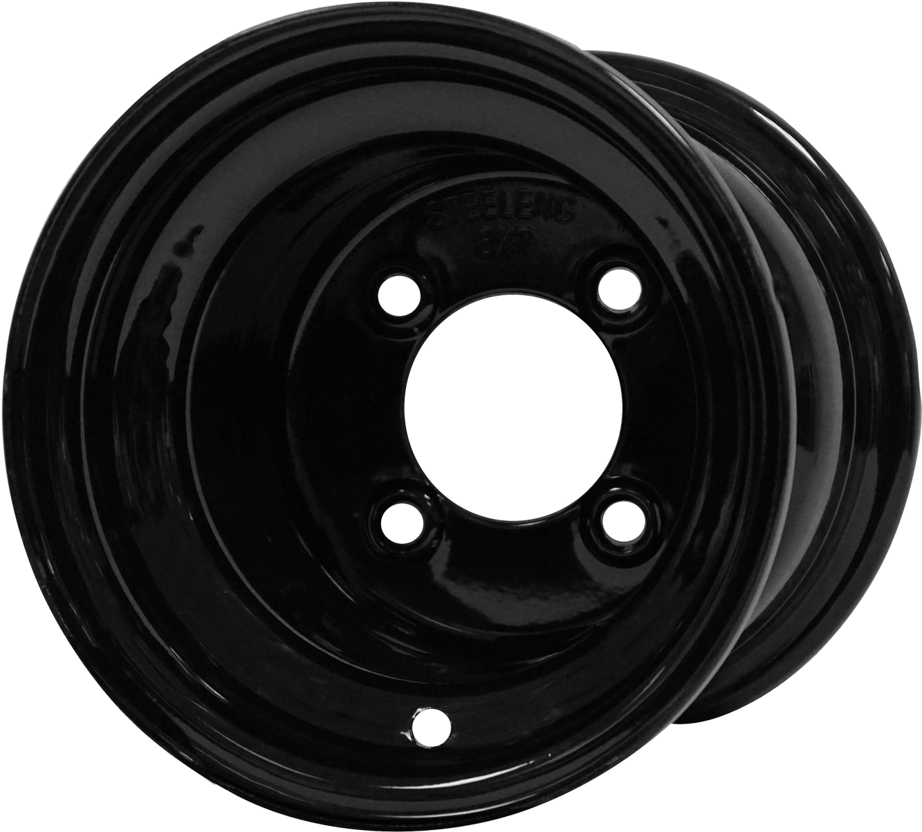 SW0801 - 8 inch Steel Blk