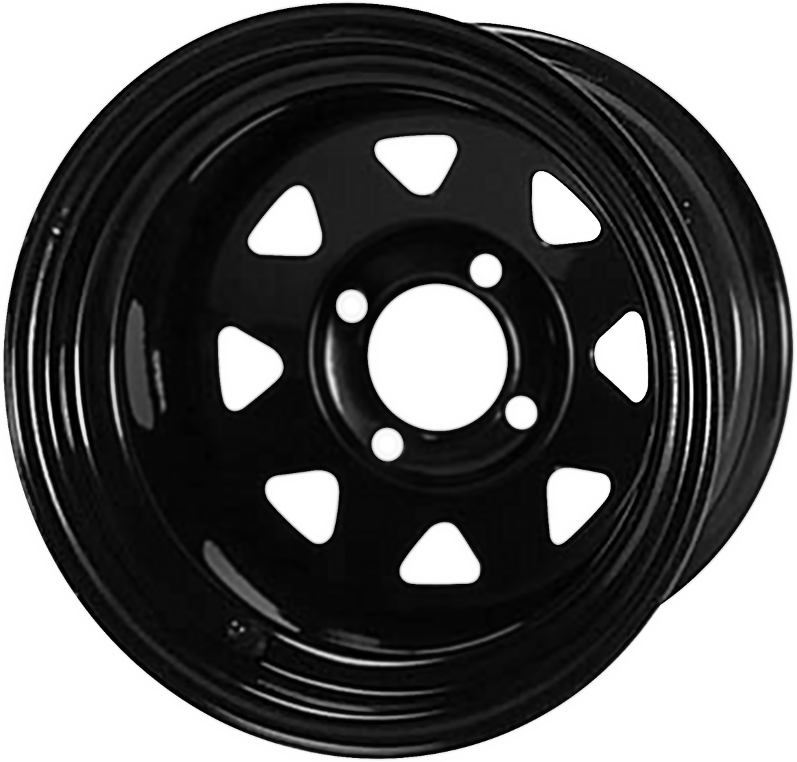 SW1201 - 12 inch Steel Blk Slotted