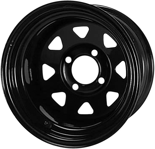 SW1201 - 12 inch Steel Blk Slotted