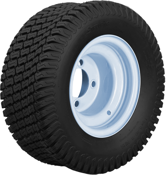 TR0802-SW0802 - 8 inch Steel White