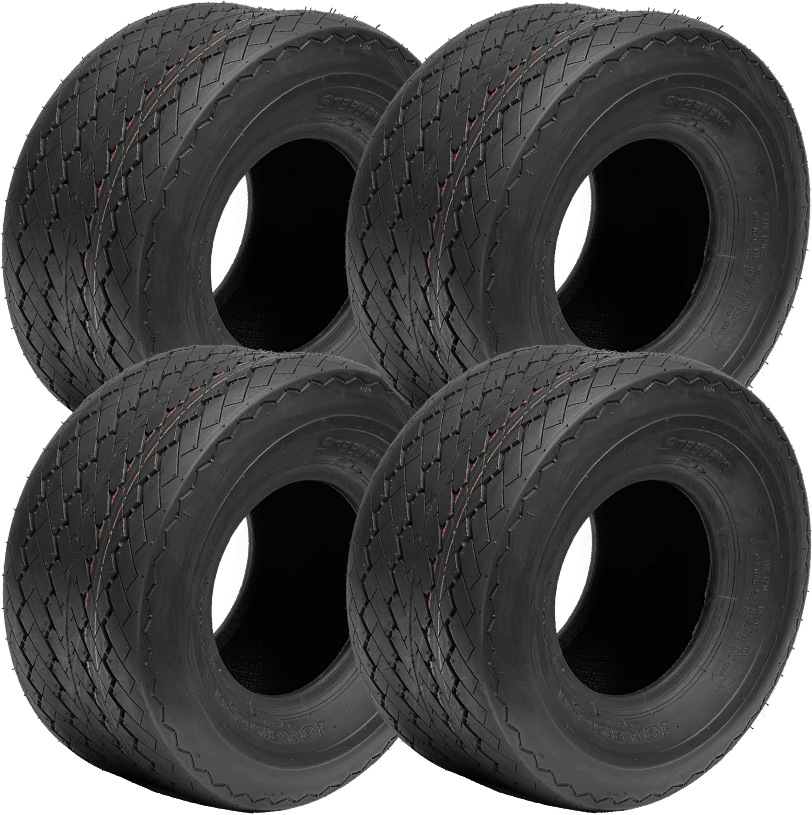 TR0804 18″x8.5″-8″ Sawtooth (Standard Golf Cart Tire)