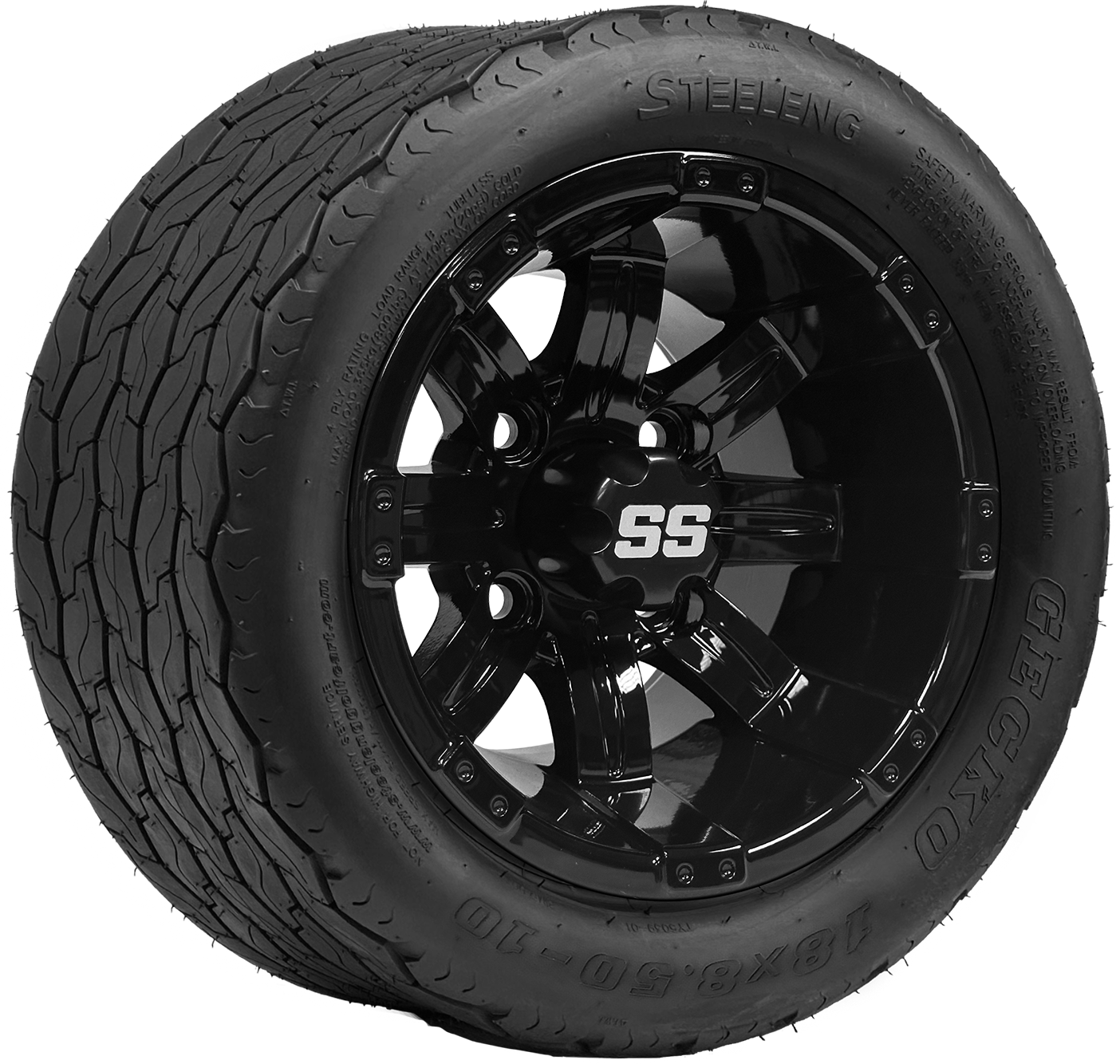 TR1001-WH1017 - 10 inch Tempest Blk