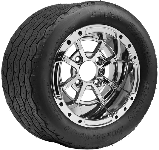 TR1002-WH1013 - 10 inch Storm Trooper Chrome