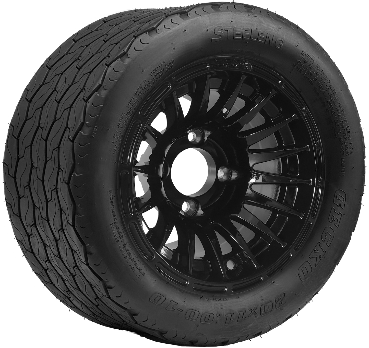 TR1002-WH1027 - 10 inch Medusa Blk