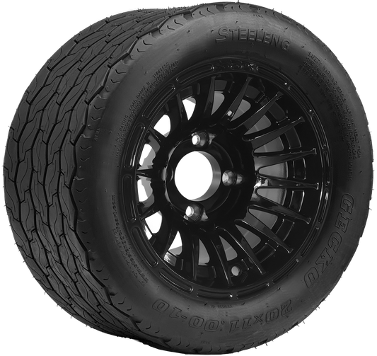 TR1002-WH1027 - 10 inch Medusa Blk