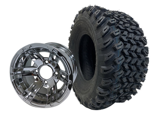 TR1003-WH1002 - 10 inch Bulldog Chrome