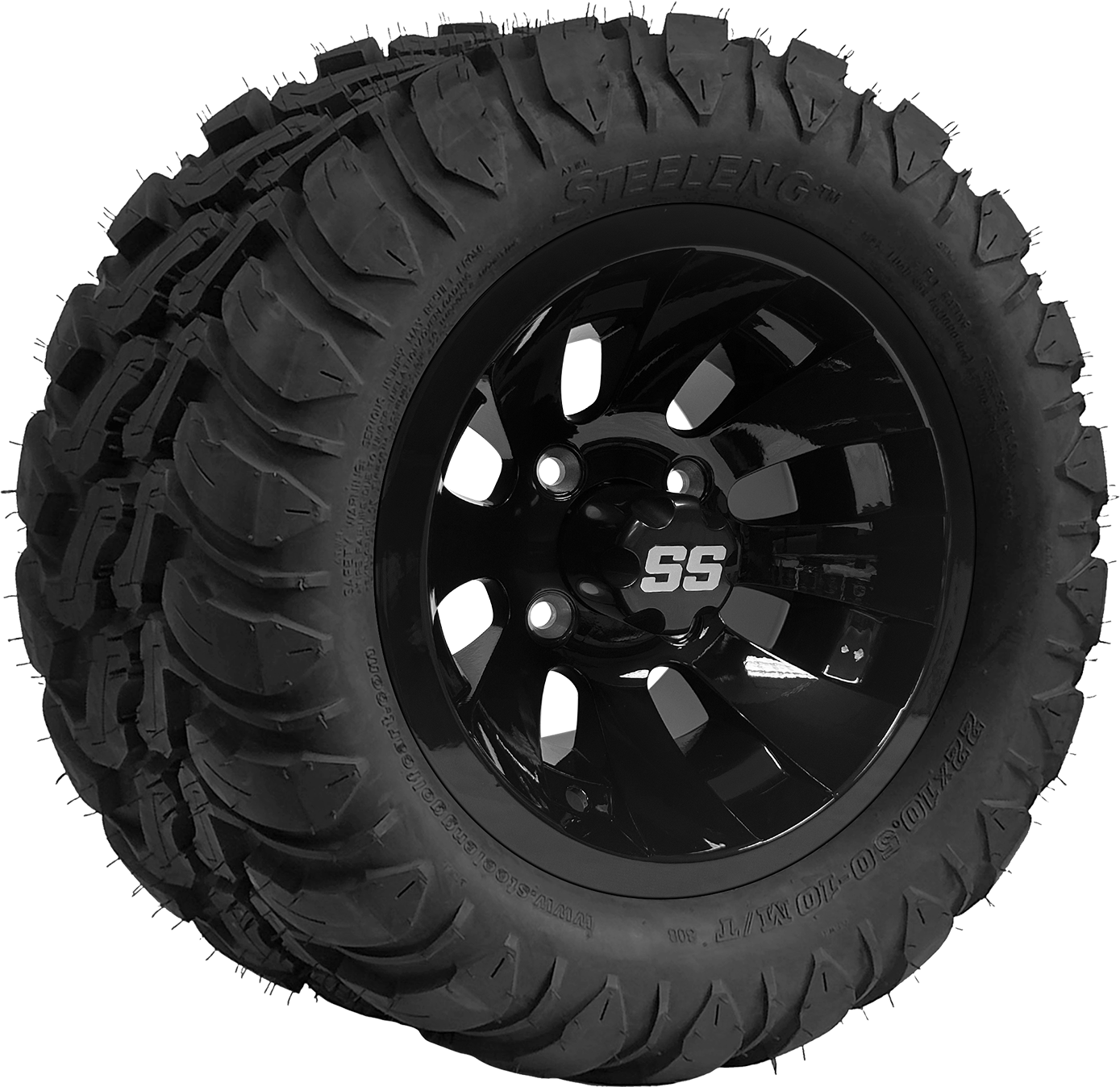 TR1003-WH1029 - 10 inch Revolver Blk