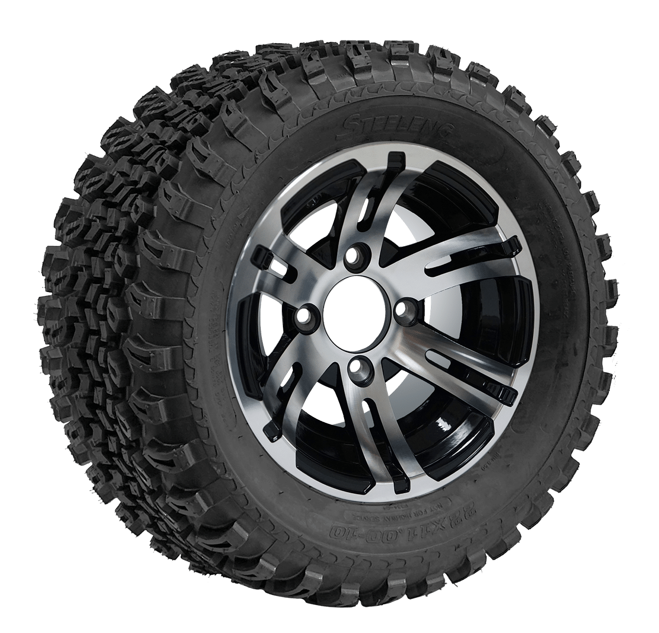 https://dealers.steelenggolfcart.com/wp-content/uploads/2022/03/TR1005-WH1004-10-TIRE-22x11-10-AT-10-BULLDOG-MACHINED-BLACK.png