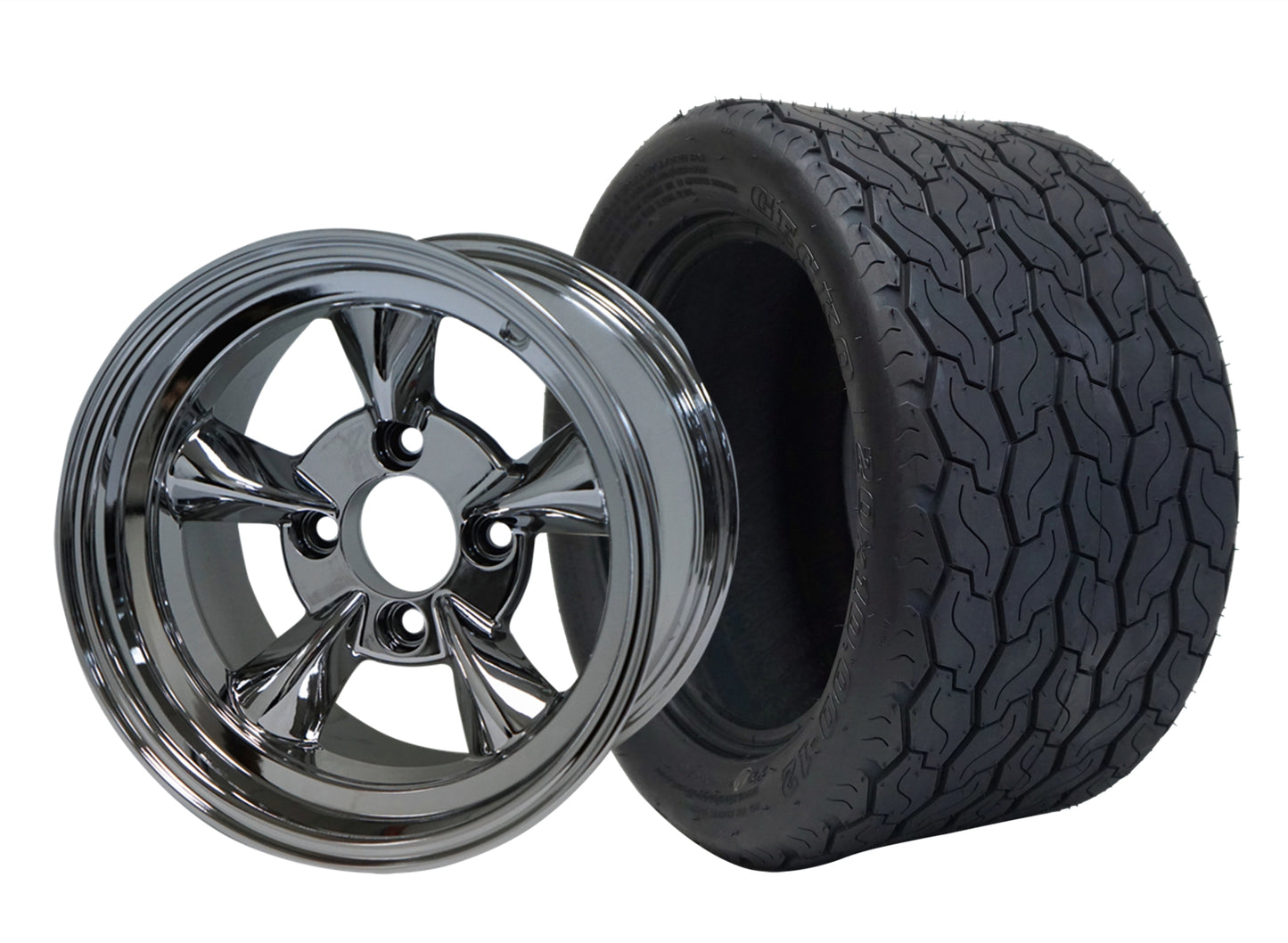 TR1201-WH1207 - 12 inch God Father Chrome