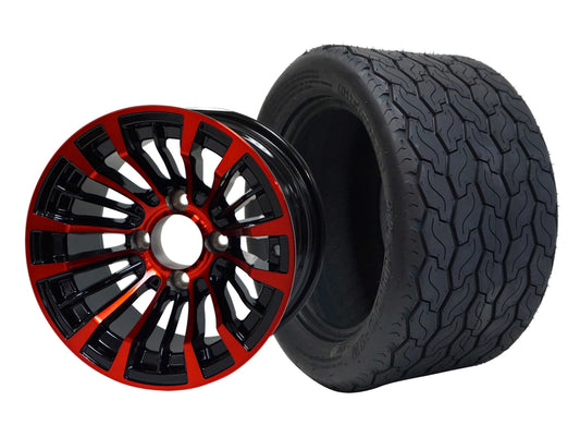 TR1201-WH1220 - 12 inch Matador Red-Blk
