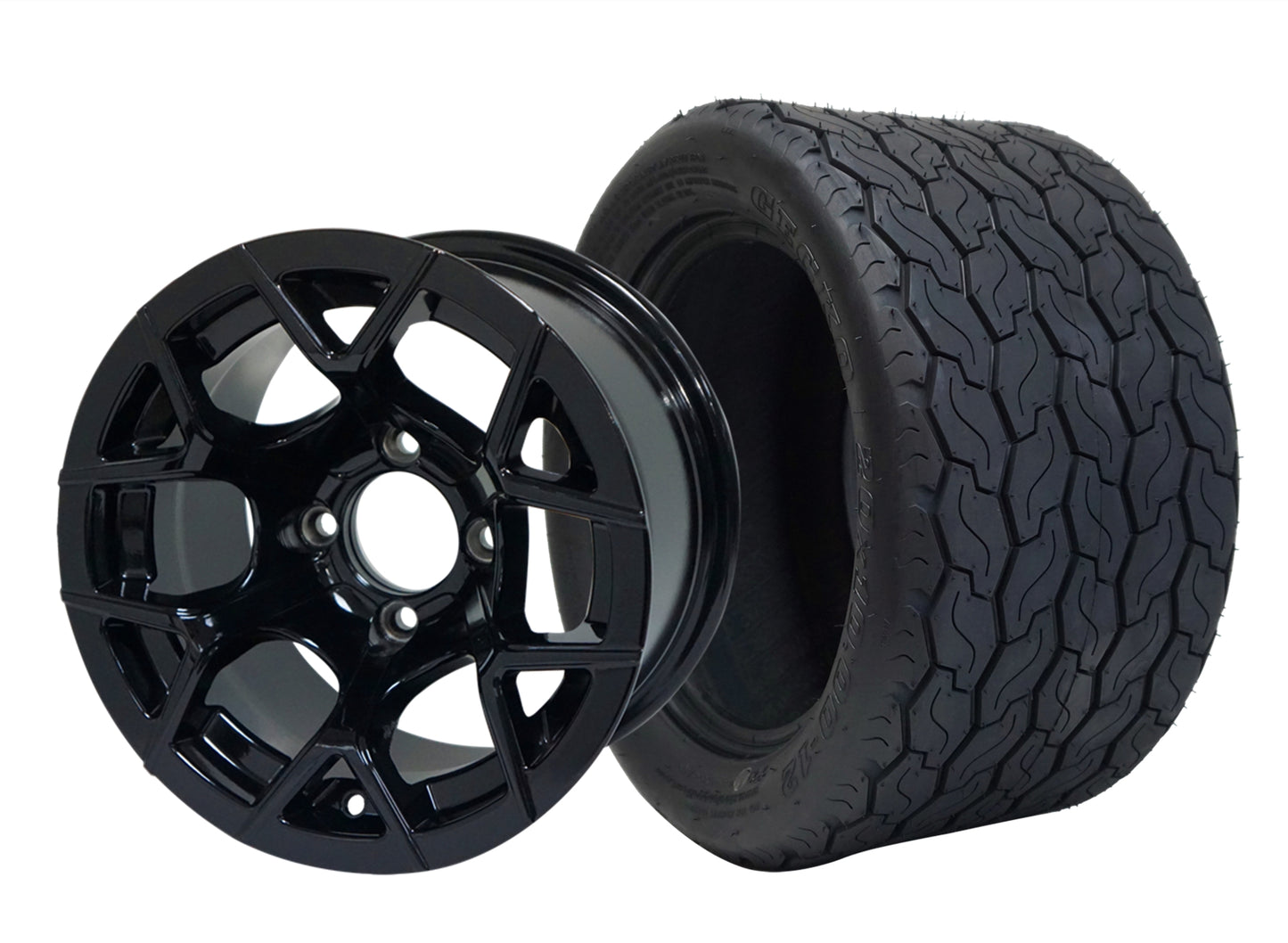 TR1201-WH1227 - 12 inch Rally Blk