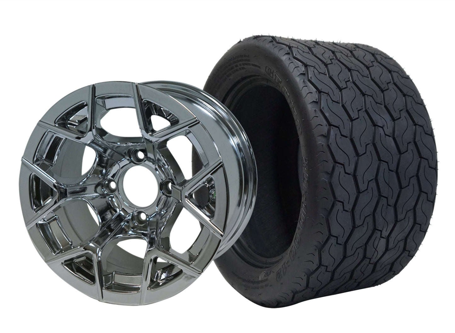 TR1201-WH1228 - 12 inch Rally Chrome