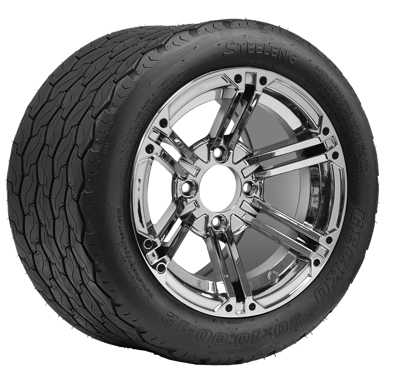 https://dealers.steelenggolfcart.com/wp-content/uploads/2022/03/TR1201-WH1237-SGC-12-Terminator-Chrome-Wheel-Aluminum-Alloy-STEELENG-20x10-12-GECKO-Street-Tire.png