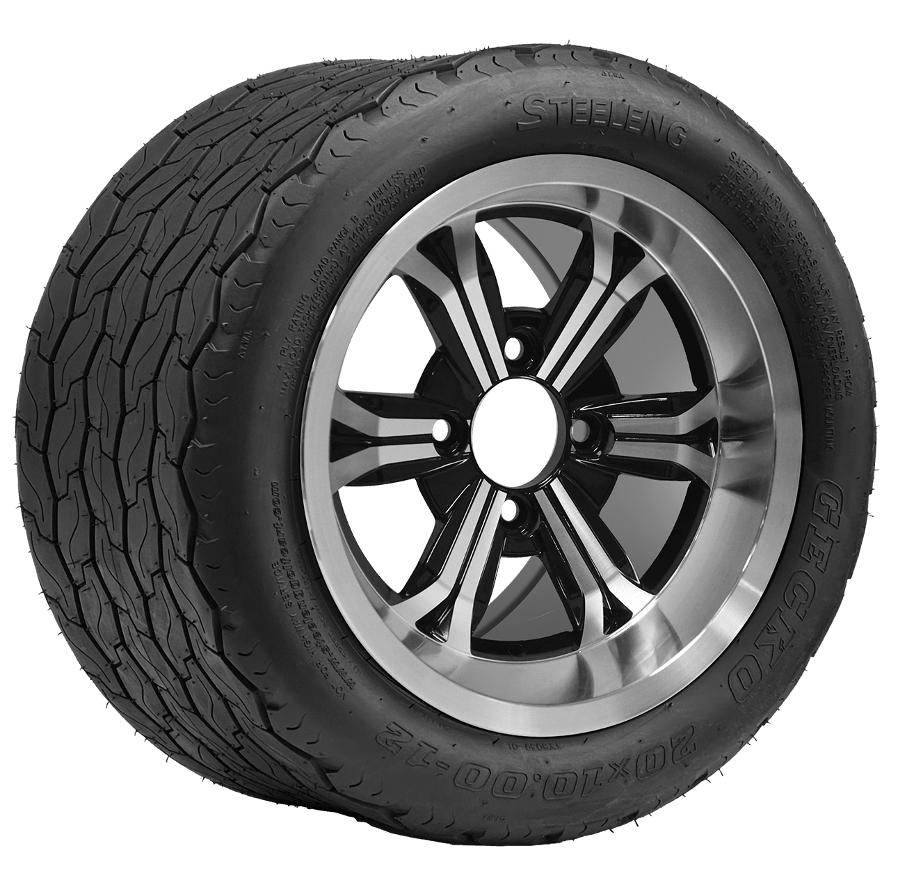 https://dealers.steelenggolfcart.com/wp-content/uploads/2022/03/TR1201-WH1240-SGC-12-Transformer-Machined-Black-Wheel-Aluminum-Alloy-STEELENG-20x10-12-GECKO-Street-Tire.png
