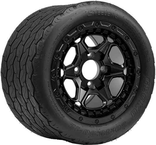 TR1201-WH1265 - 12 inch (BEAST) Grizzly Matte Blk