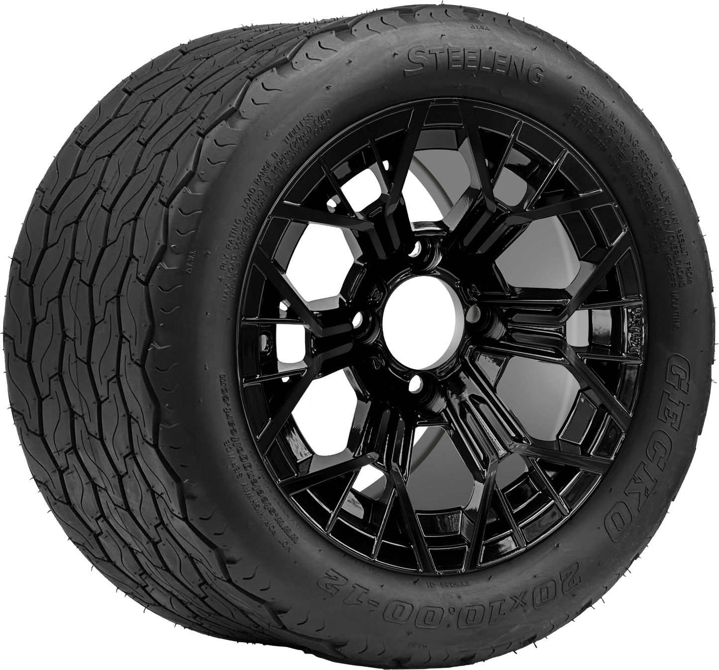 TR1201-WH1268 - 12 inch (BEAST) Mantis Blk