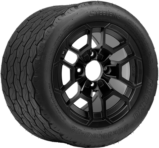 TR1201-WH1273 - 12 inch (BEAST) Talon Matte Blk