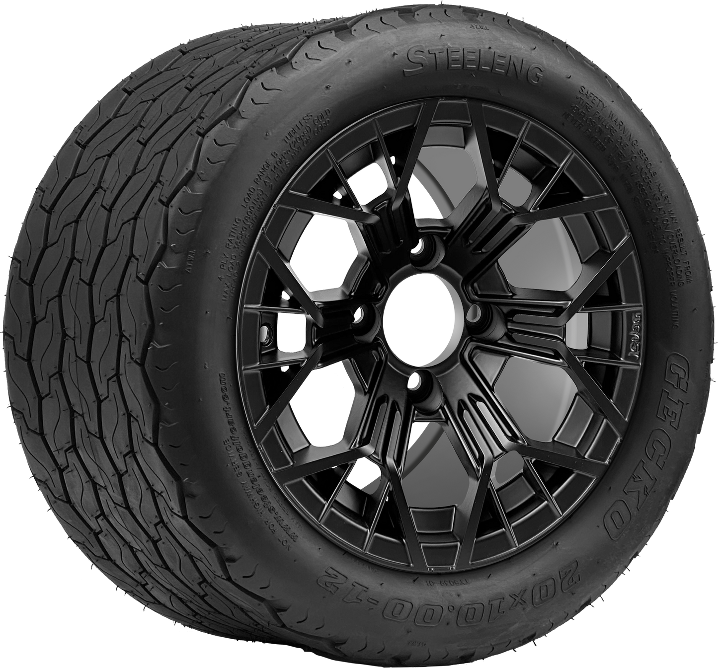 TR1201-WH1276 - 12 inch (BEAST) Mantis Matte Blk