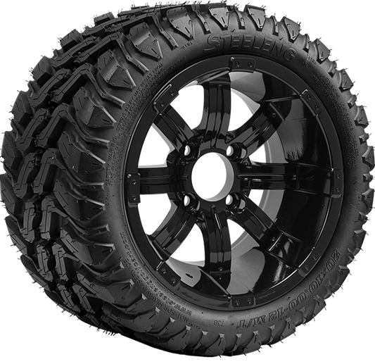 TR1202-WH1232 - 12 inch Tempest Blk