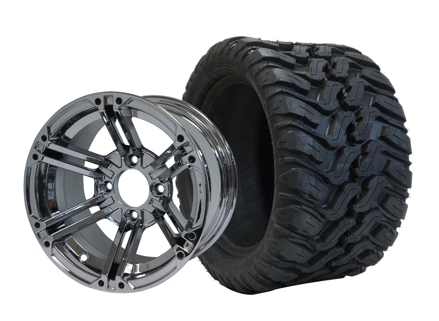 TR1202-WH1237 - 12 inch Terminator Chrome